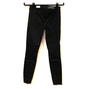Gap 1969 Legging Jean Black